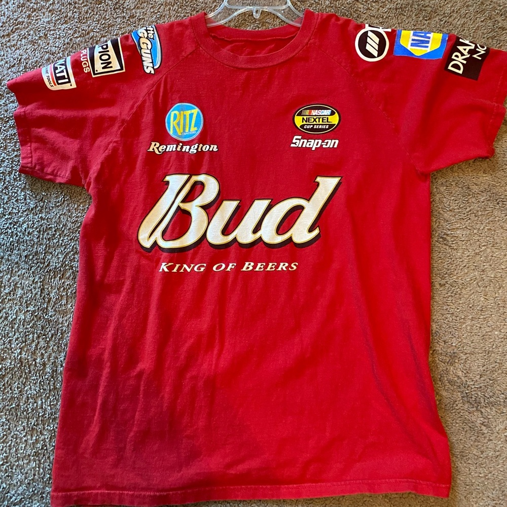 DALE JR BUDWEISER NASCAR TEE
